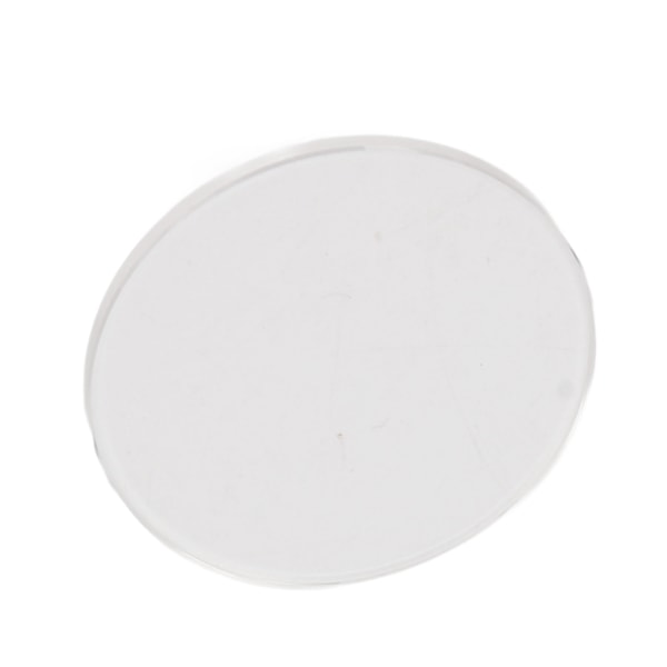 Urglas Rund Platt 1,5 mm Tjocklek Hög Transparens Ersättningsurglas 33 mm/1,30 tum