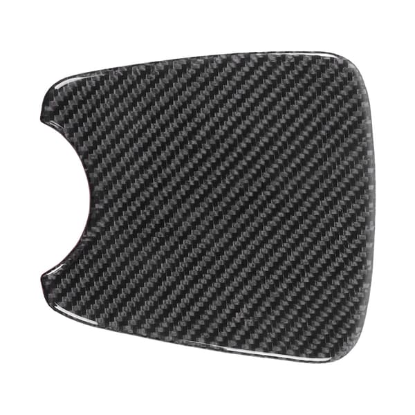 Konsolkopphållare Panel Trim Kolfiber Dekal Passar för Prius 2012‑2015 LHD