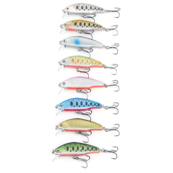 Langtkastende Kunstig Synkende Minnow Fiske Lokkemiddel Bass Ørret Fiskeutstyr SwimBait