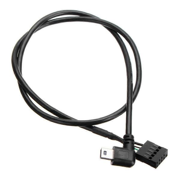 USB-interfacekabel til CPU-køler, egnet til CORSAIR H80i, H100i, H110i, H115i, lang levetidspakke Black