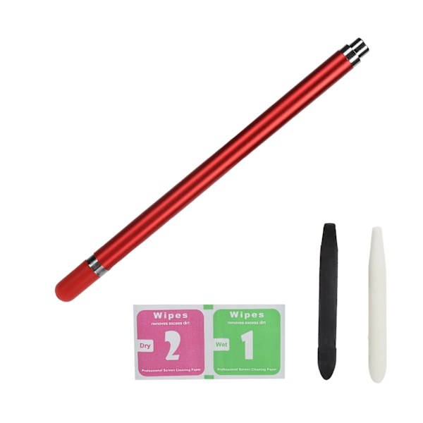 Stylus til Touch Screen Pen IOS/Samsung/HUAWEI/Android Mobiltelefon Tablet Læringsmaskine Rød