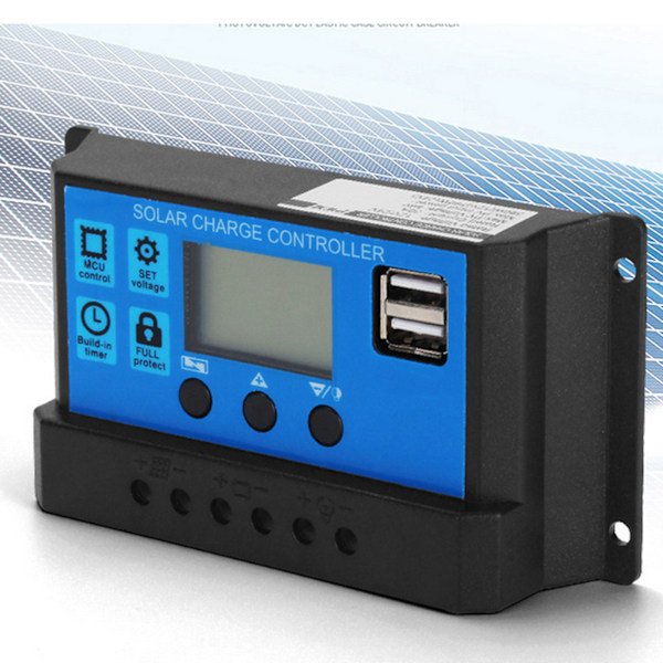 30A 12V 24V Solcellsladdningsregulator PWM-regulator (30A)