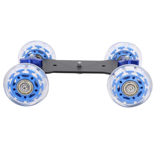 Mini Skater Camera Dolly for DSLR Camera Camcorder 10KG Load Capacity 0.5