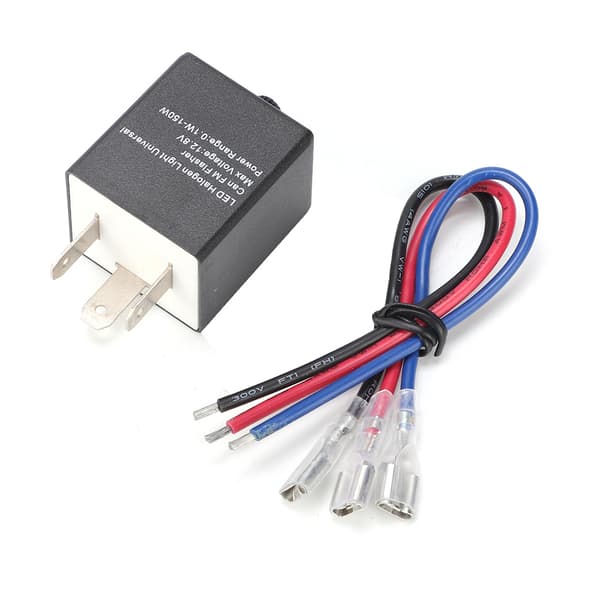 Universal 12V Motorcykel Justerbar LED Blinklys Relæ