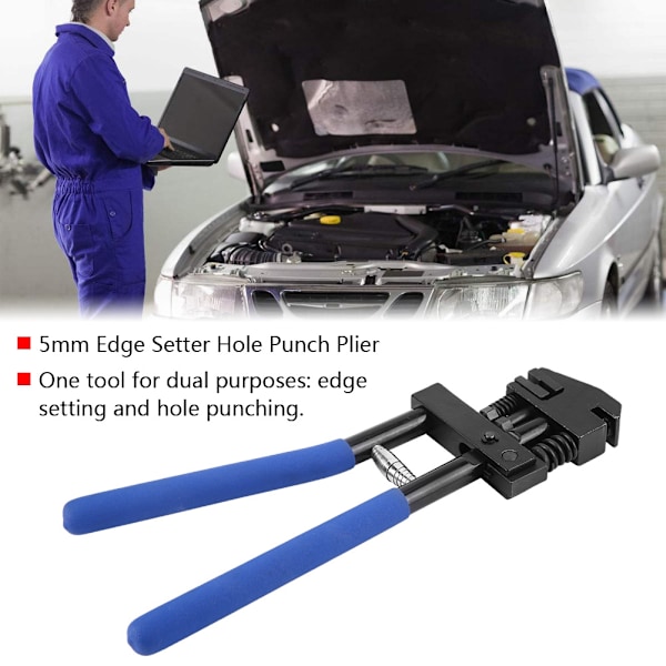 5mm Kantböjare Hand Joggler Panel Flangning Tång Hålslag Plåt Reparation Svetsning