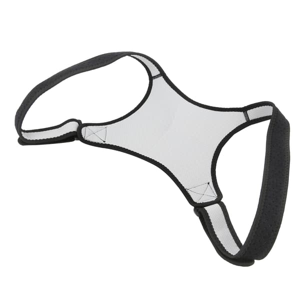Adjustable Posture Corrector Breathable Back Support Shoulder Brace Black