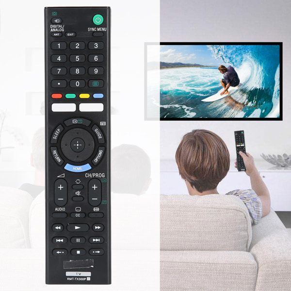 Fjärrkontroll för TV, Ersättningstillbehör för Sony RMT TX300P