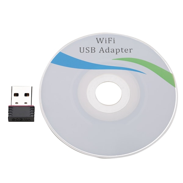 Höghastighets USB Nätverkskort Wifi Adapter USB2.0 WiFi Sändare Mottagare 300Mbps