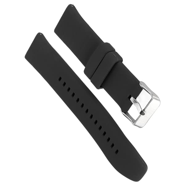 Silikone Rem Professionel Blød Quick Release Smart Watch Udskiftningstilbehør Passer til Amazfit GTR 4 Sort