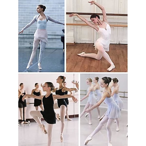 Justerbar chiffon ballettkjole for jenter og kvinner i alle aldre