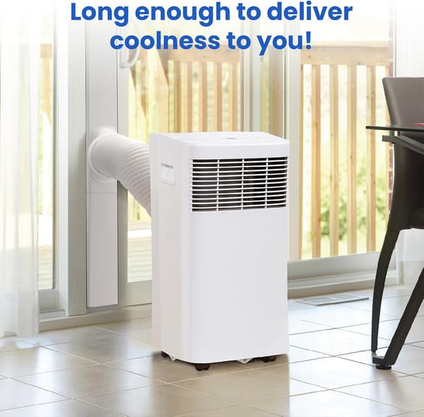 Udstødningsslange til bærbar aircondition - Diameter 150 mm - Længde 150 cm - Adapter inkluderet