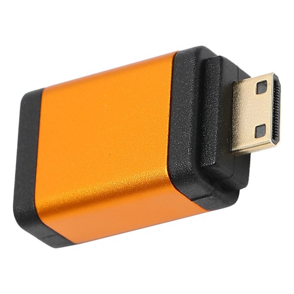 Mini HD Multimedia Interface Han til Hun Adapter 4kx2k til Kamera Camcorder DSLR Tablet Grafikkort Orange