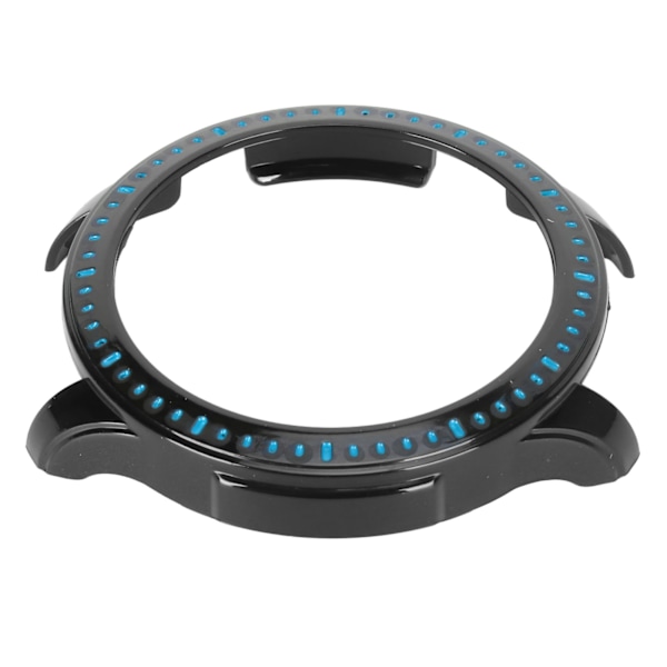 Skyddande skal för Amazfit GTR 4, stötsäkert och reptåligt skärmskydd, svart och blått