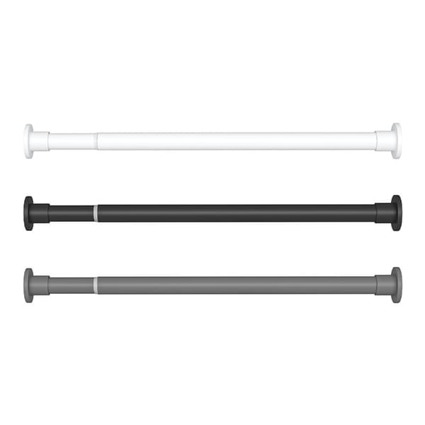 Teleskopstänger, Klämbara, 50-90 cm, Set med 3