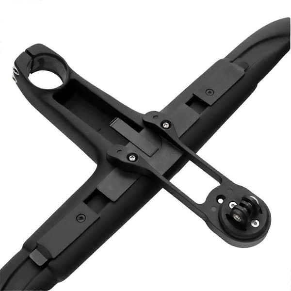 Kompatibel med H11 H36 integrert sykkelcomputerholder Black