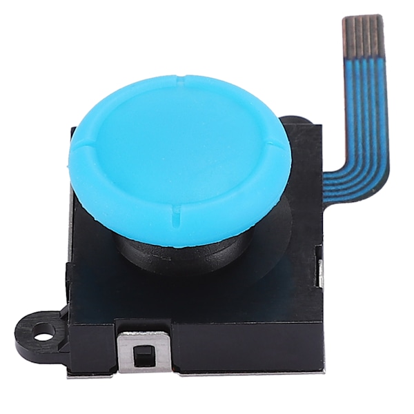 2 ST Vänster och Höger Analog 3D Joystick Rocker med Kåpa för Switch Konsol Tillbehör Blå