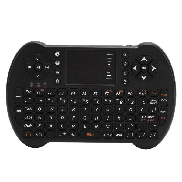 VIBONTON S501 Mini Langaton Näppäimistö Musta USB 2.4GHz Tableteille TV:lle Kannettaville Tietokoneille 15 Metriä