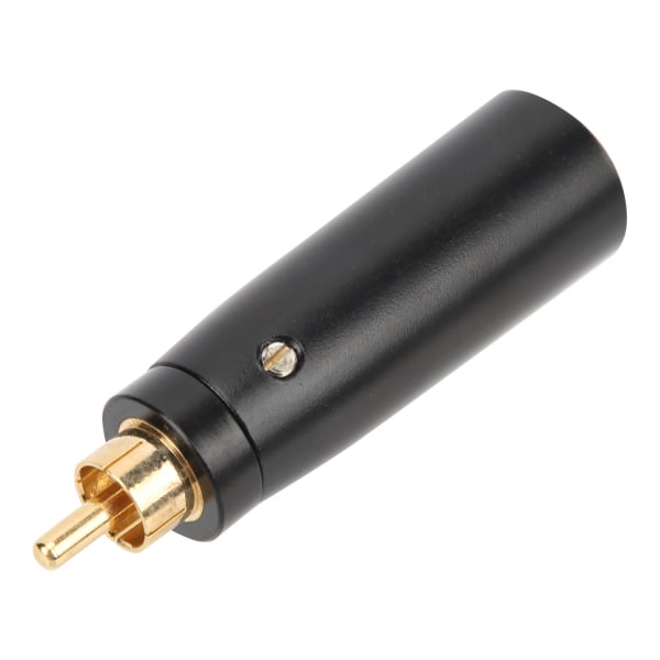 Ljudadapter RCA-kontakt Hane Gitarr Mikrofonkabel Zinklegering Konverterare LZ1172G