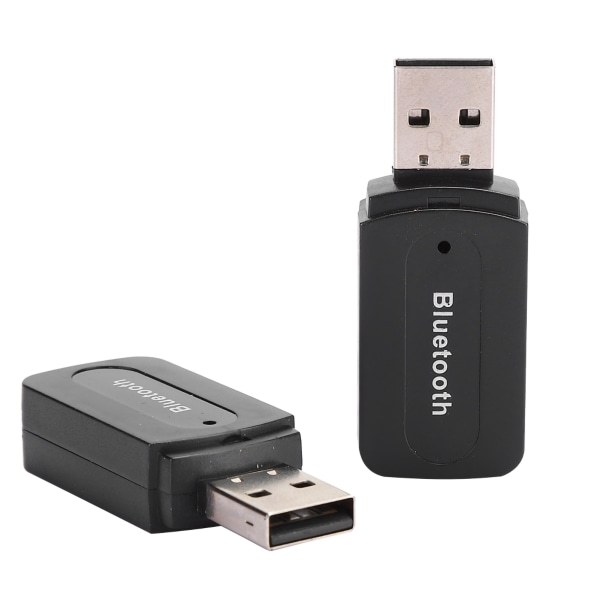 2 kpl USB-äänivastaanotinsovitinta Bluetooth 4.0 -stereovahvistin AUX-lähtö tukee musiikin toistoa