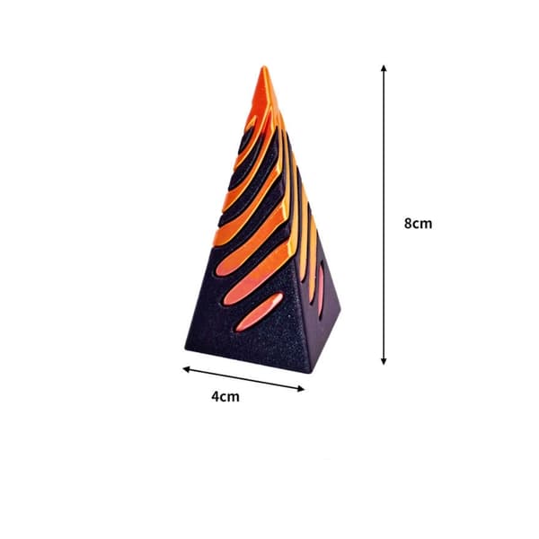 3D-printet Spiral Cone Fidget Legetøj, skrivebordspryd til stresslindring