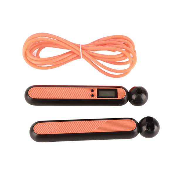 Digital Hopprep med Räknare för Fitness Kroppsskulptering Orange Lång Rep