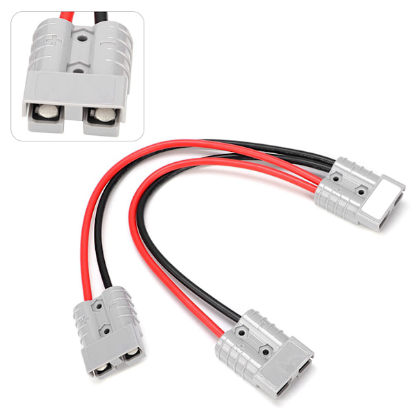 50A 600V Batterioplader Hurtig Afbryder Stik Ledningsforbindelse med 30 cm Kabel