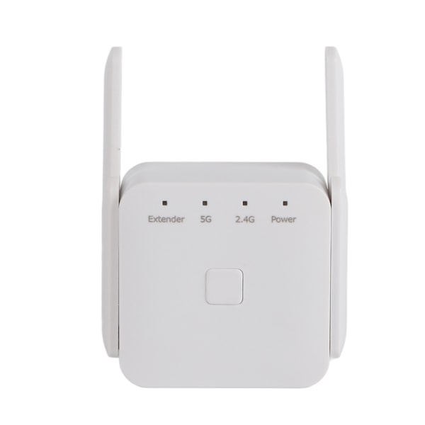 5G WiFi Nätverksförlängare 1200Mbps Överföringshastighet WiFi Signal Förstärkare Lång Distans Trådlös WiFi Repeater 100‑240V