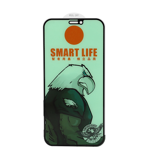 Härdat Glas Skärmskydd Grönljus Ögonskydd Skärmfilm för iPhone 12 Mini