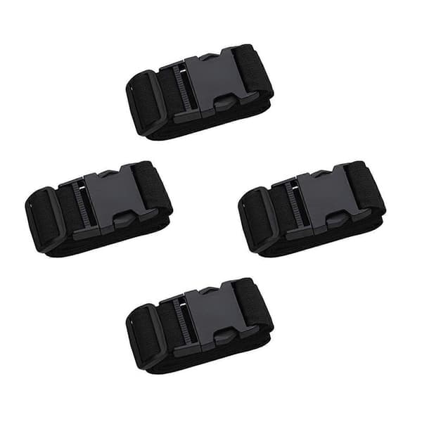 Pakke med 4 et-ords pakkestropper bagagestropper