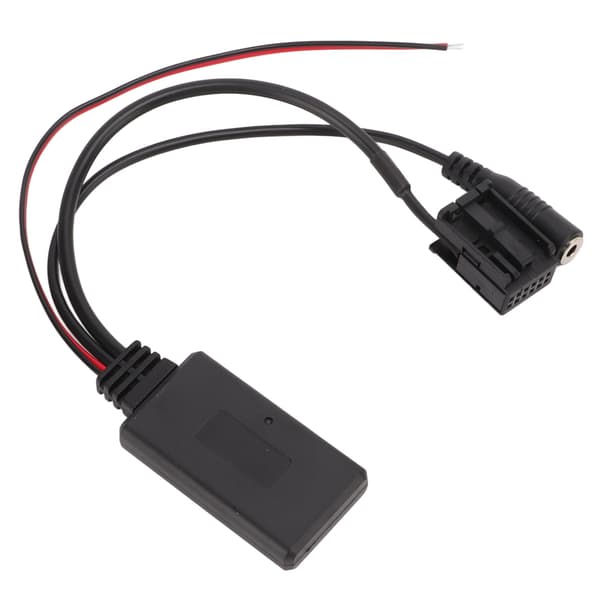 Bil Bluetooth 5.0 AUX Lydadapterkabel Mikrofonsett Håndfri Erstatning for Ford 6000CD Stereo
