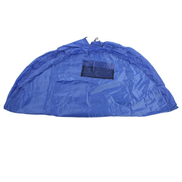 Dragsko Lekmatta Polyester Utomhus inomhus Vattentät leksaksförvaringsväska för barn Diameter 140 cm Blå