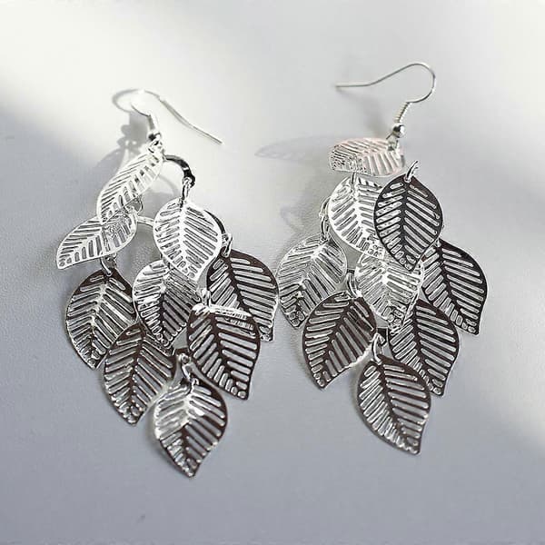Dangleøreringe til kvinder Håndlavede Boho Superlette Lysekrone Dangle Drop Øreringe