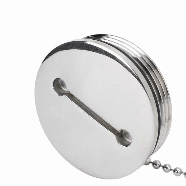 Tum marintankdæksel 316 rustfrit stål poleret dæktankdæksel med nøgle marine hardware-WELLNGS