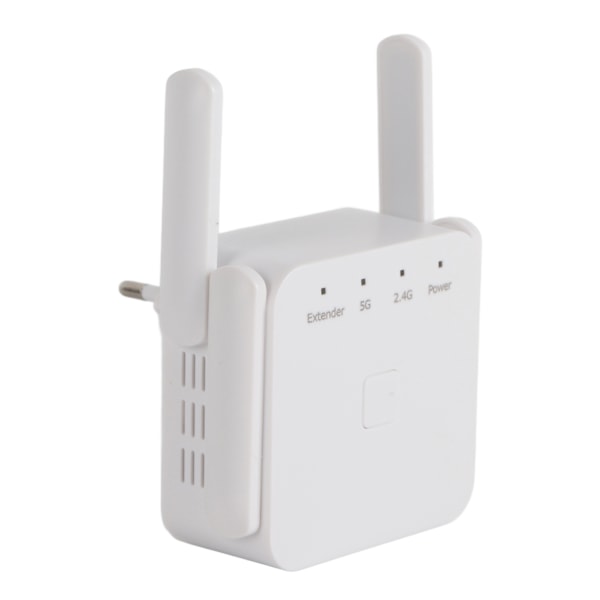 5G WiFi Nätverksförlängare 1200Mbps Överföringshastighet WiFi Signal Förstärkare Lång Distans Trådlös WiFi Repeater 100‑240V