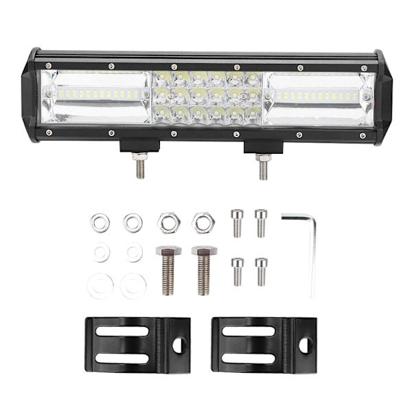 66 LED 164W Ljusramp Arbetslampa Lastbil SUV ATV Bil Båt Camping Körning Indikator