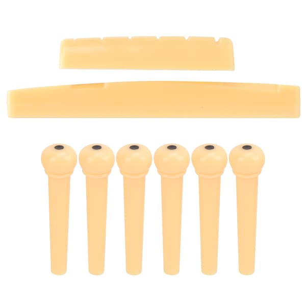 【NX】Akustisk gitarpinner, gitarben, sadelmutter, gitarreservedeler, erstatningsverktøytilbehør