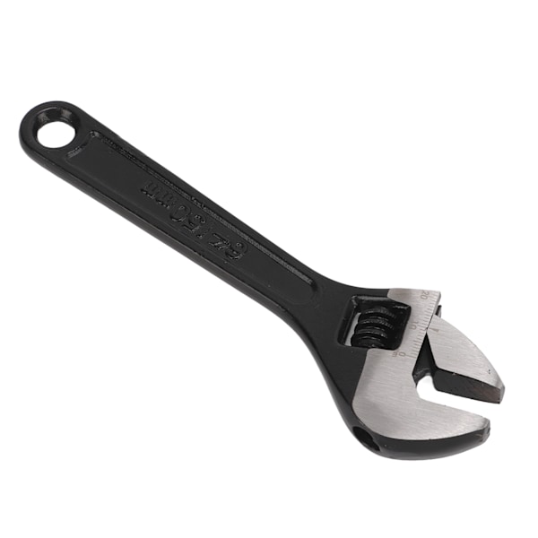 Säädettävä avain, leuka 45 terästä, suurempi karhennus, ripustusreikä, ammattilaisille, kotiin ja teollisuudelle, 6 tuumaa/150 mm