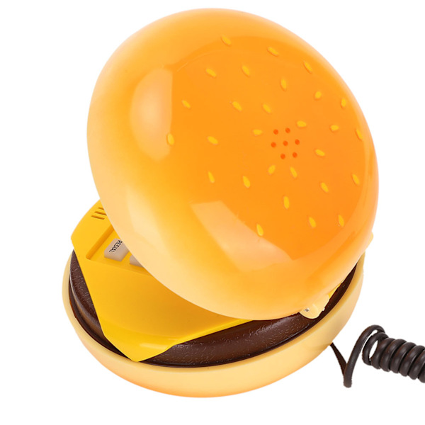 Nyhet Emulert Hamburger Telefon Fasttelefon Hjemmedekorasjon