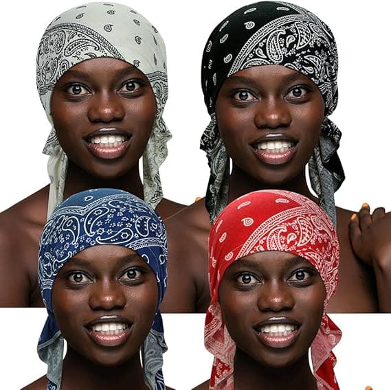 4 stiler av turbanluer, turbanhodeplagg