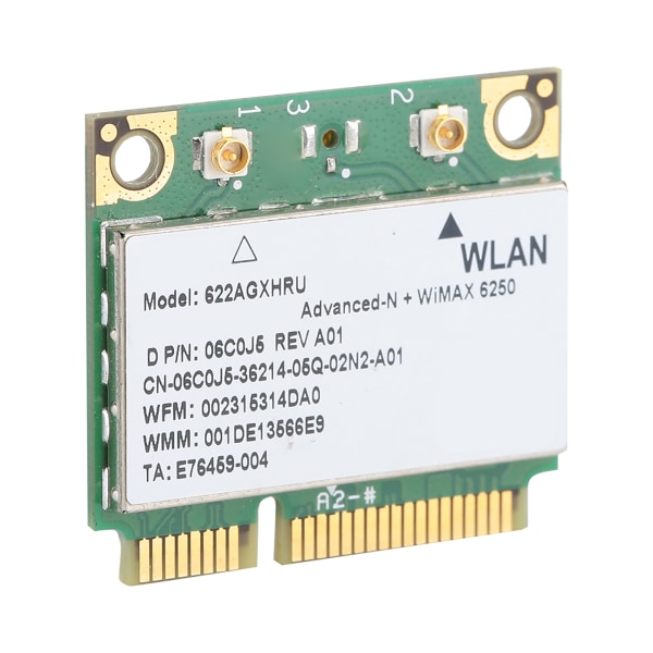 För Intel 6250AN 622ANXHMW MINI PCIE 300Mbps 2,4/5GHZ Dual Band trådlöst WiFi-nätverkskort
