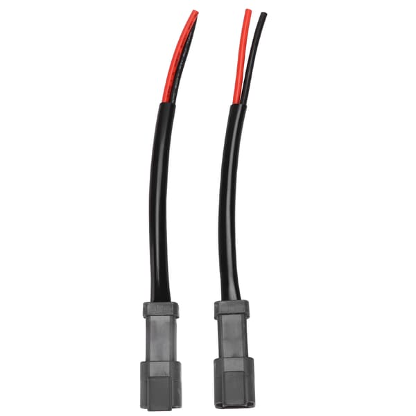 Par DT Hane Socket Harness Retrofit-kontakter Ledninger Universal for Frontlys Tåkelys 12V‑24V