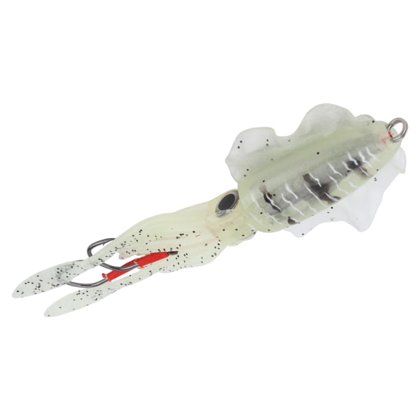 Fiskesluk for blekksprutfiske, simulering jernkrok, blekksprutsluk, simulert agn (selvlysende)