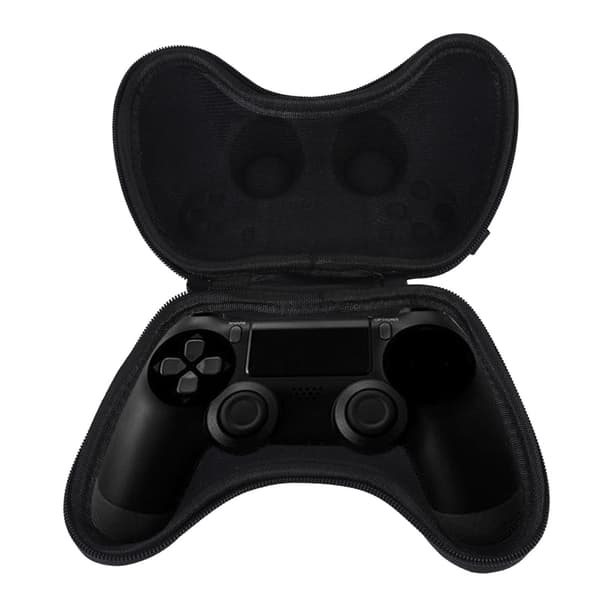 Stødsikker Rejsetaske Bærbar Opbevaringsetui til Playstation 4 PS4 Controller Gamepad Sort