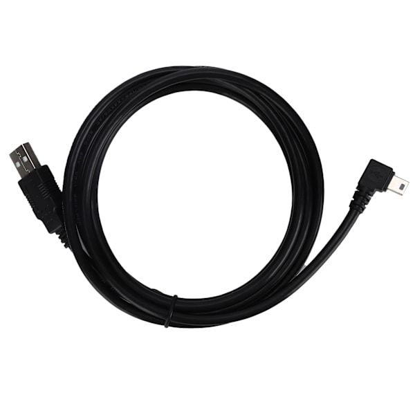 1,8 m / 2,0 jaardia 90 asteen oikea kulma USB 2.0 uros - Mini USB uros kiintolevyn datakaapeli