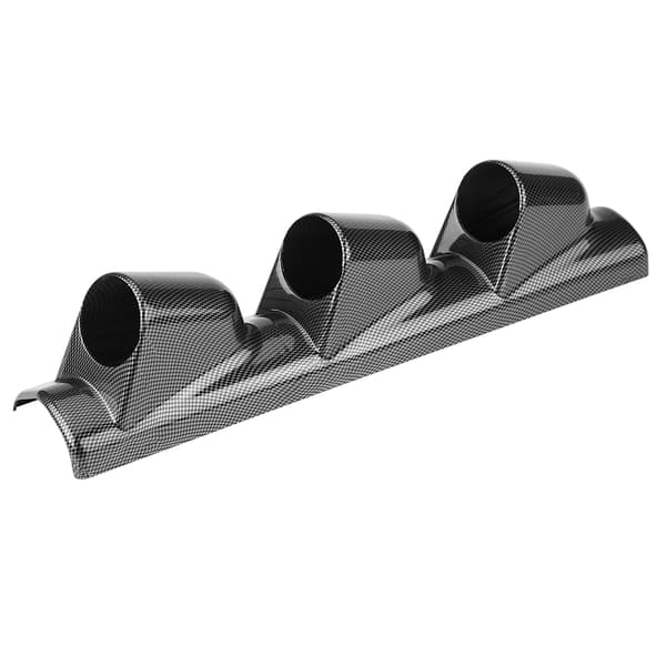 Universal Bil A-stolpe Mätare Pod Kolfiber 52mm/2\" Trippel