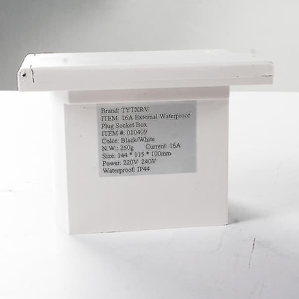 Rv Camper 220v-240v 16a External Recessed Connection Socket Waterproof Power Outlet