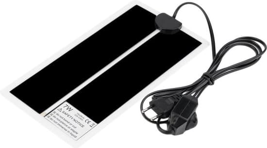 Heating Mat 15 x 28 cm - 7 watts - with controller - dimmer - for chicks - reptiles - amphibians - birds