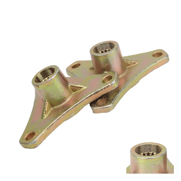 2 stk 17T Spline Bakhjul Akselnav Stål Legering Passer for Quad Bike ATV Go Kart 50cc 110cc