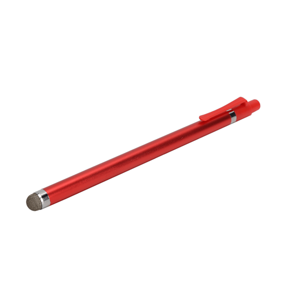 Touch Pen Aluminiumlegering Høj Præcision Stylus til IOS/Android Telefon og Tablet Enhed Rød