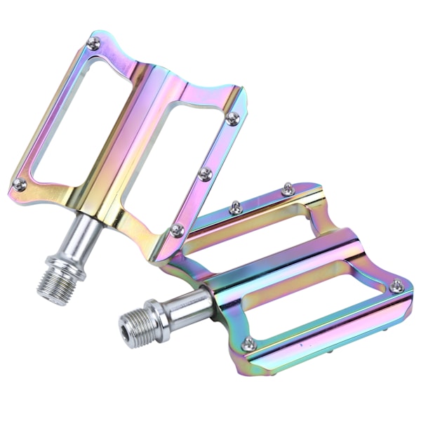 MJ032 Cykelpedal Vej Mountain Bike Aluminium Legering Pedal 10x80x20mm 9/16 Gevind Farverig